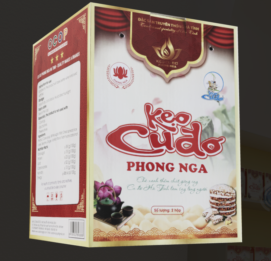 THÙNG BÁNH CU ĐƠ (2 HỘP)